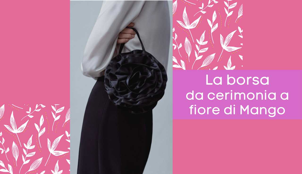 Borsa a fiore di Mango - Moda e Immagine