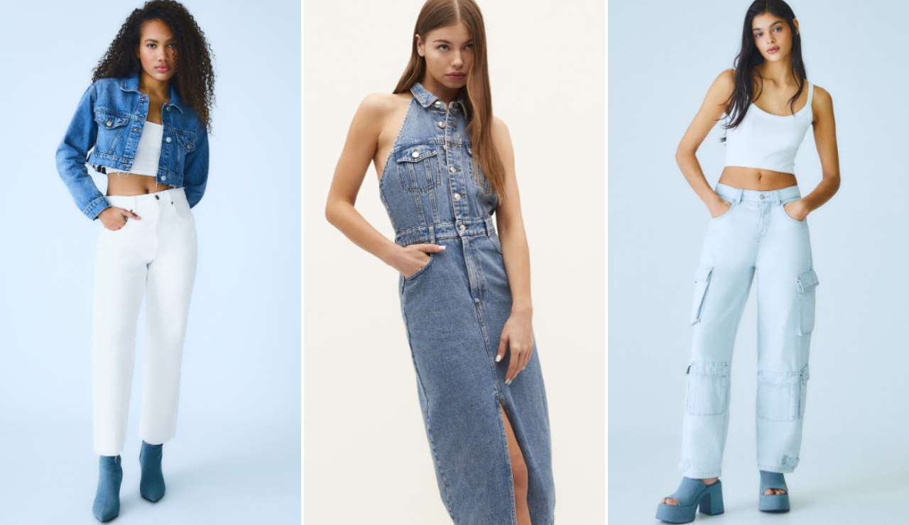 Collezione Denim Stradivarius - Moda e Immagine