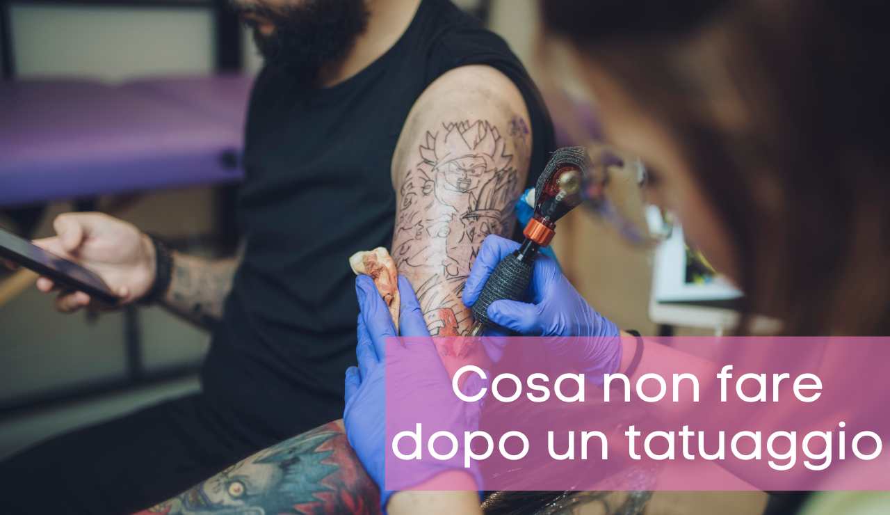 Cosa non fare dopo un tatuaggio - Moda e Immagine