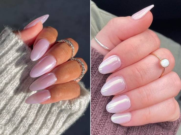 Manicure soft glazed nails - Fonte Pinterest - ModaeImmagine.it