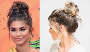 Messy Bun - Fonte Pinterest - Mode e Immagine