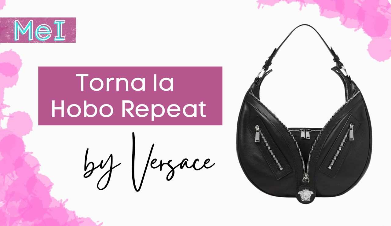 borsa hobo repeat versace