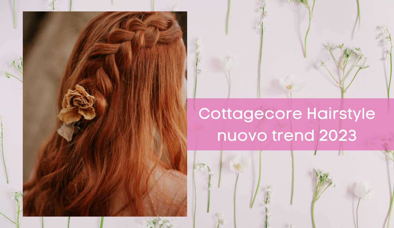 Cottagecore hairstyle