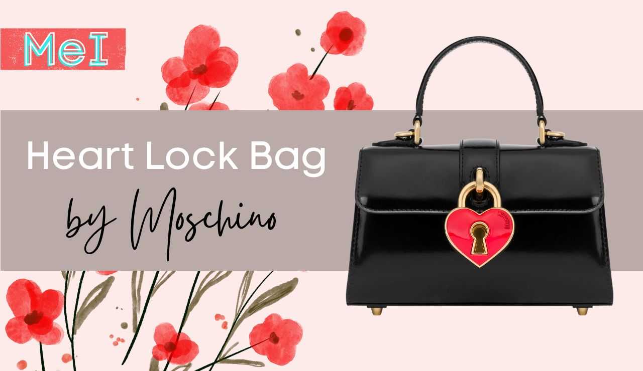 heart lock bag moschino