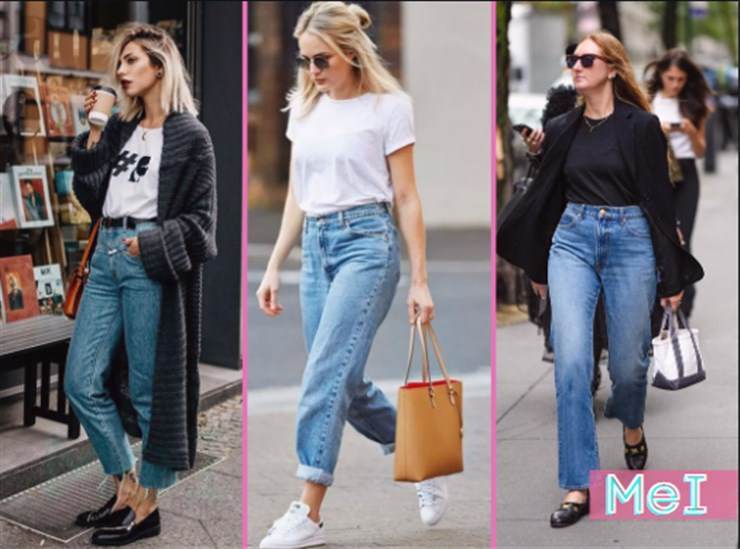 mom jeans abbinamenti