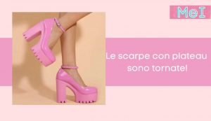 scarpe con plateau