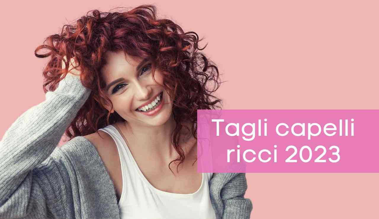 tagli capelli ricci corti 2023