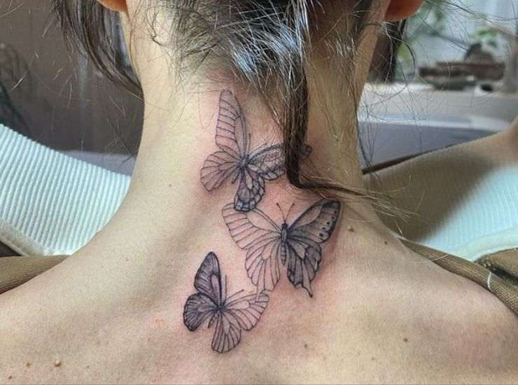 Ambra angiolini nuovo tatuaggio