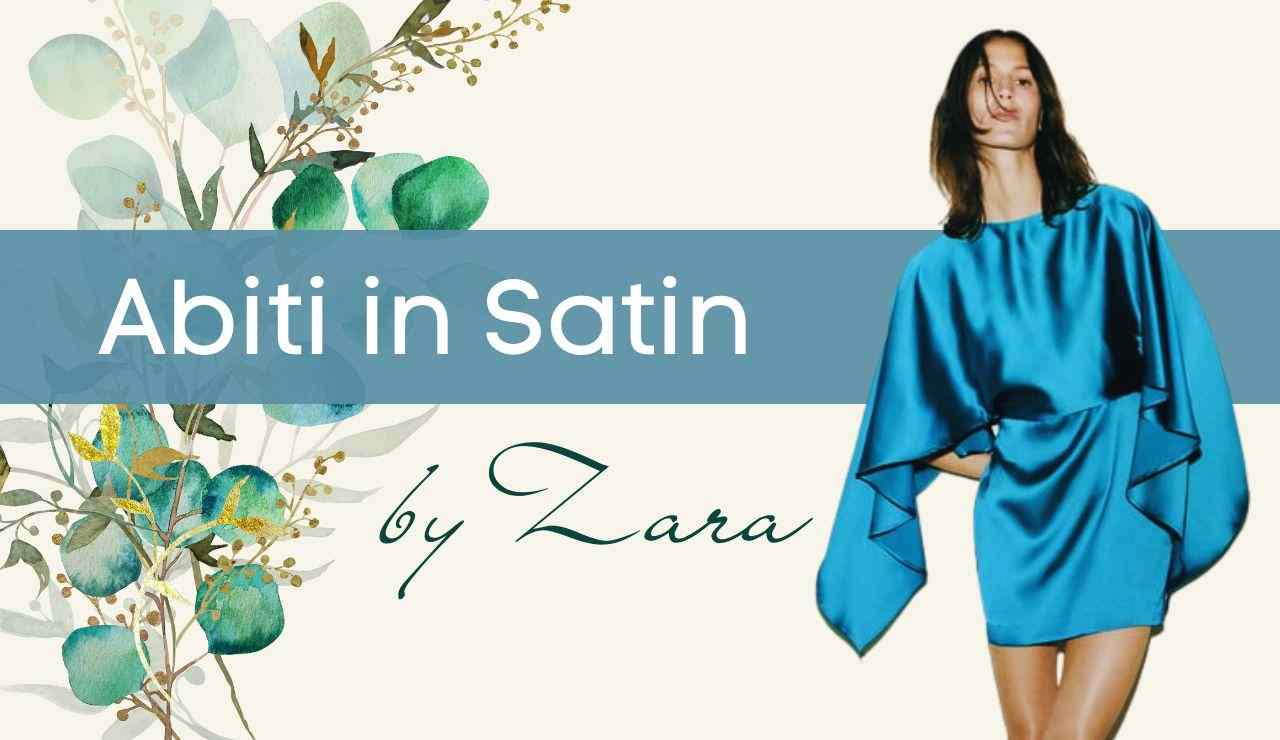 abiti cerimonia zara satin