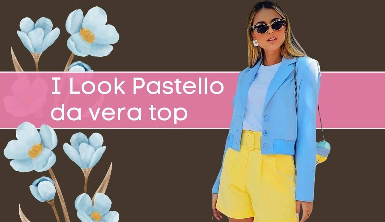 look pastello primavera