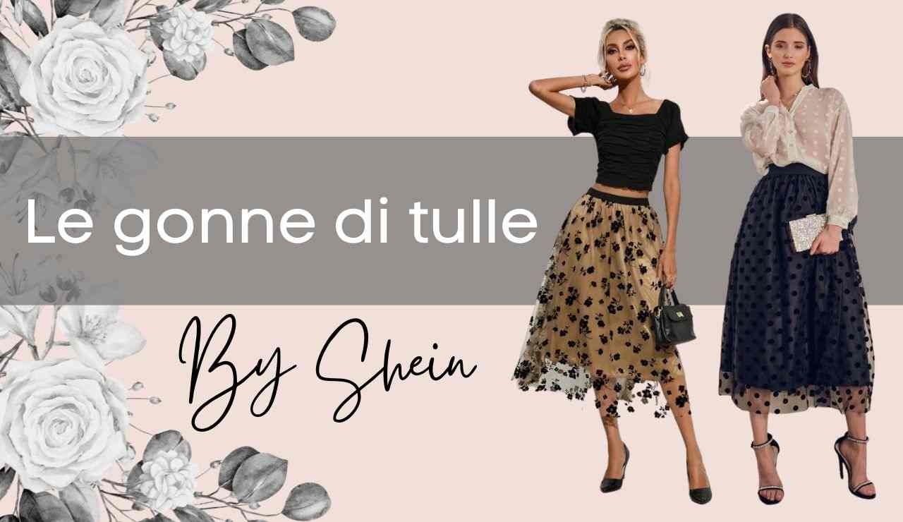 gonne di tulle Shein