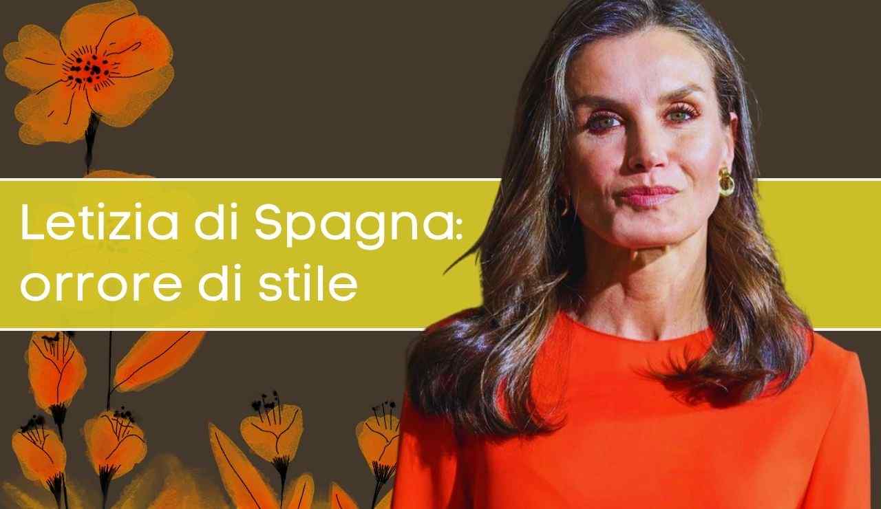 Letizia di spagna abito zara