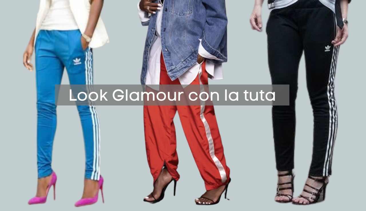 look glamour con la tuta