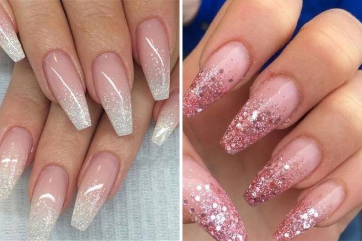 Il trend delle baby boomer con glitter