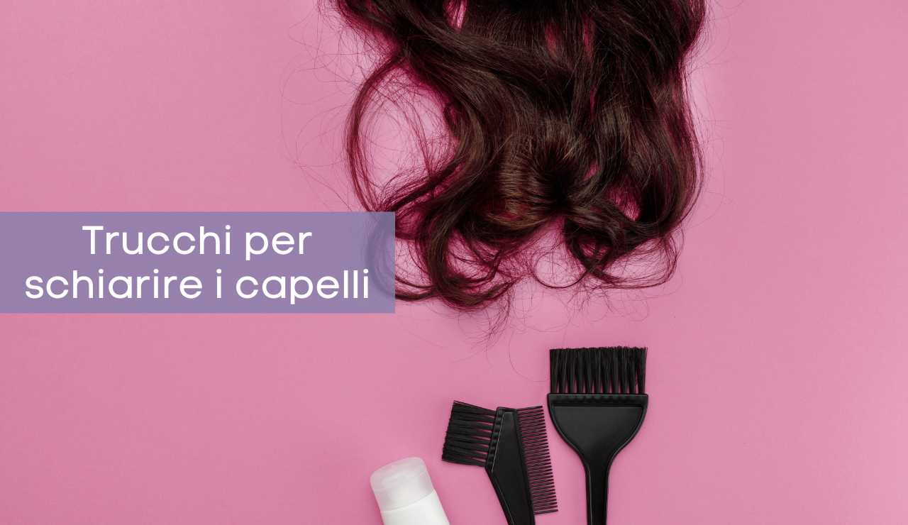 trucchi naturali schiarire i capelli