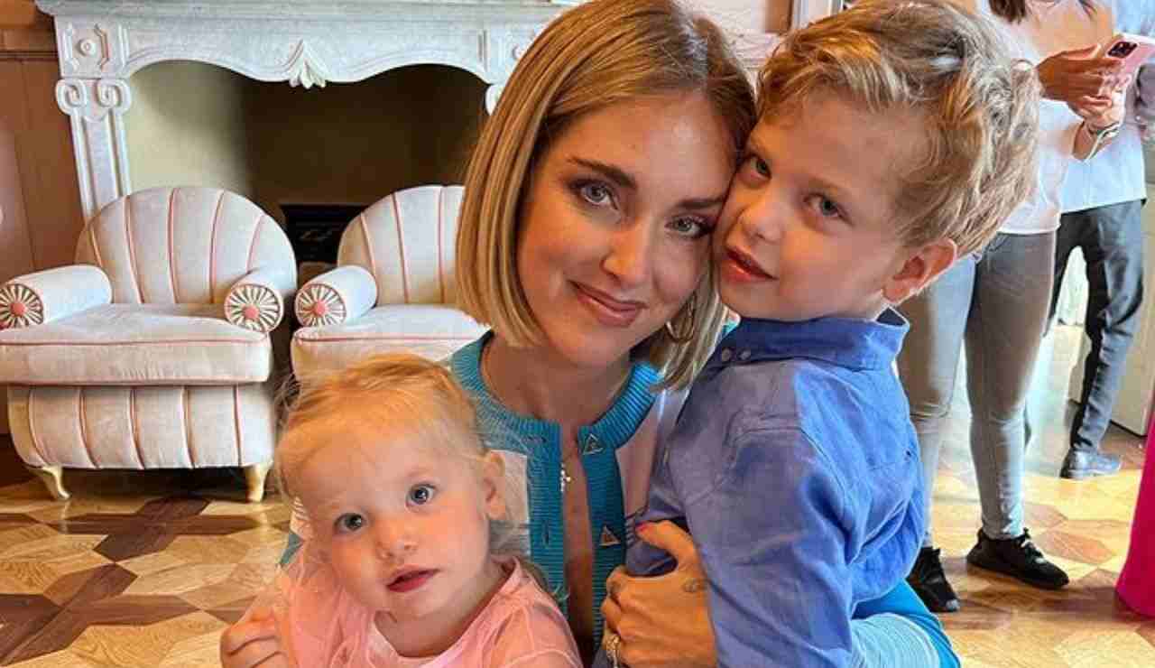 chiara ferragni leo e vittoria - modaeimmagine.it