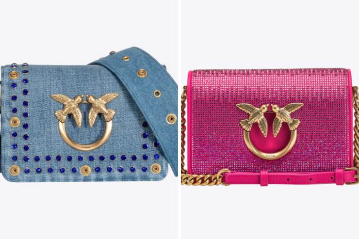 mini bags di Pinko della linea click