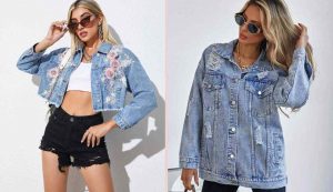 giacca di jeans shein