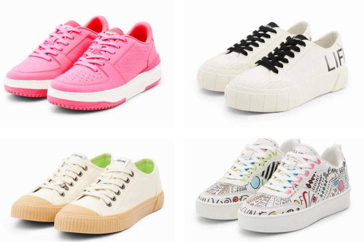 Le nuove sneakers di Desigual