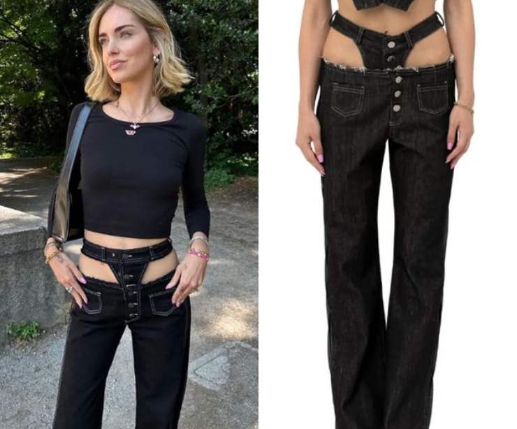 Prezzo dei pantaloni di Chiara Ferragni