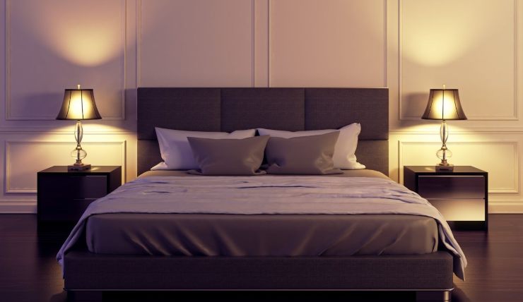 camera da letto rilassante