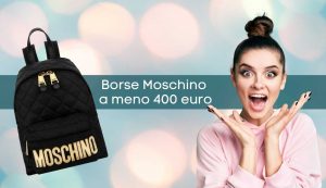 nuove borse moschino - modaeimmagine.it