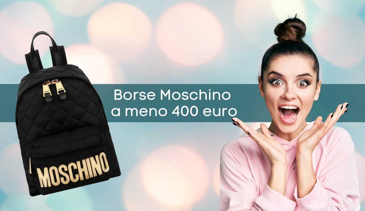 nuove borse moschino - modaeimmagine.it