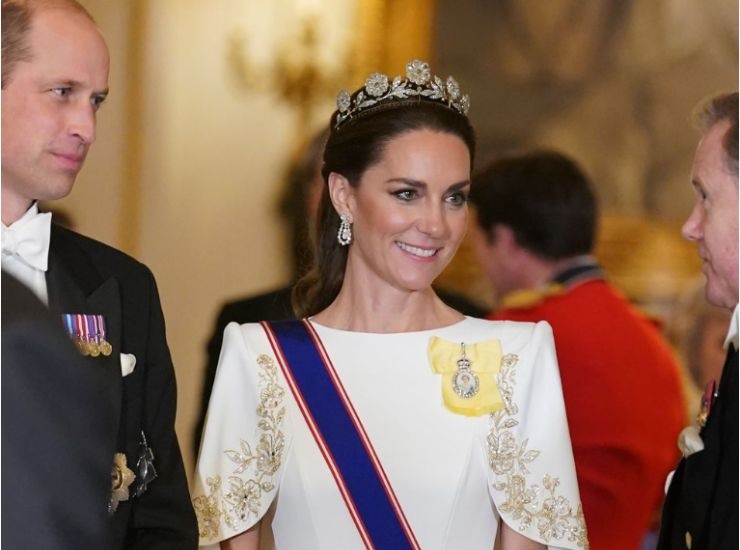 Kate indossa la tiara