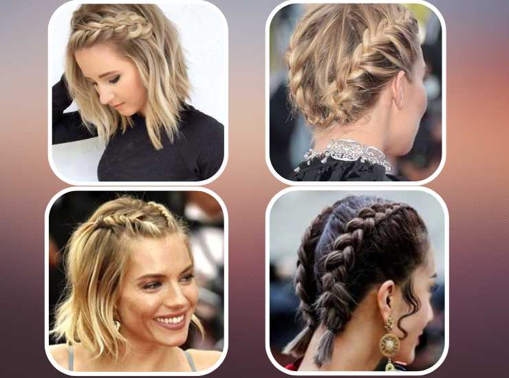 trecce capelli medi hairstyle modaeimmagine.it