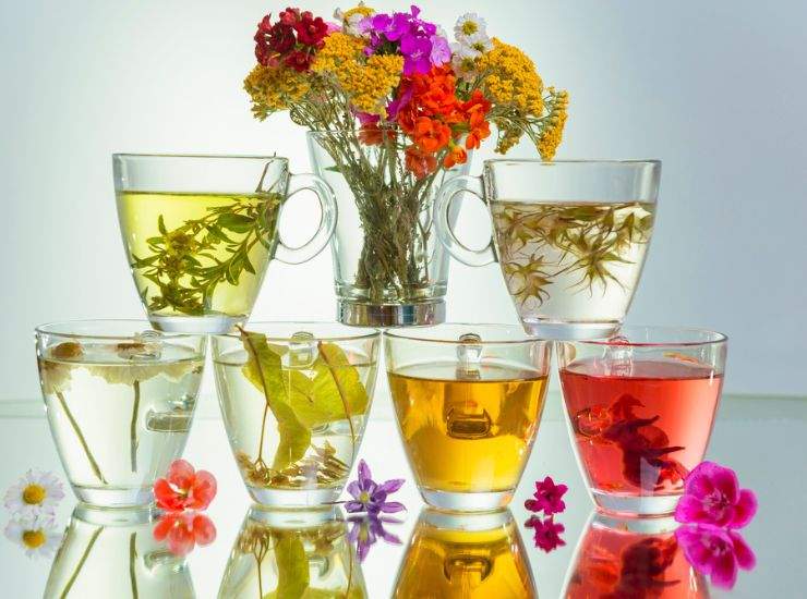 Tisane dimagranti a base di erbe naturali 