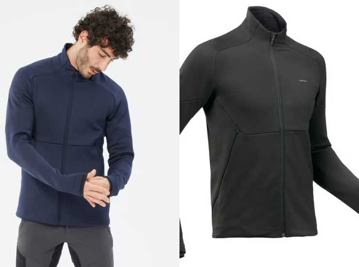 giacca pile uomo decathlon - modaeimmagine.it