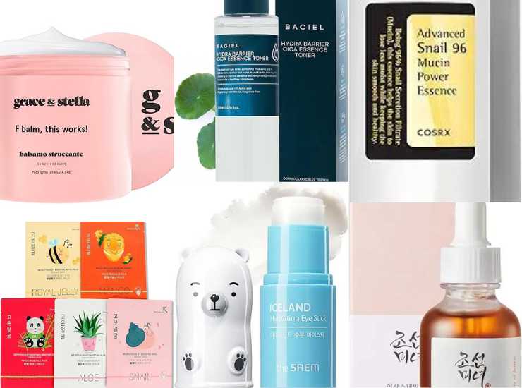 prodotti skincare coreana