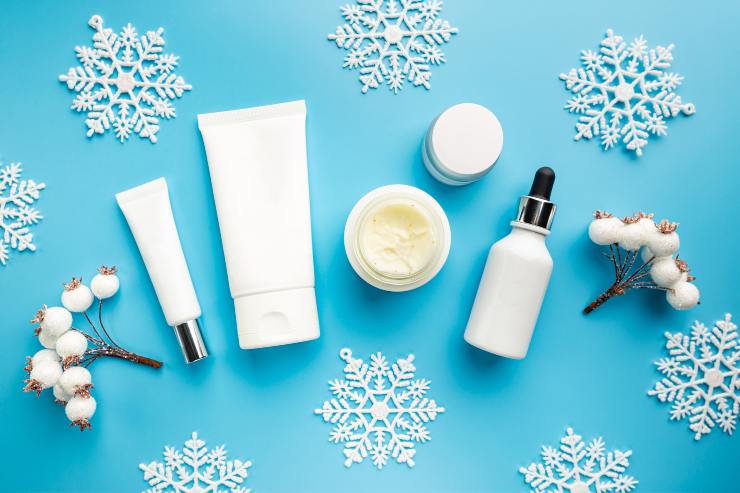 Prodotti cosmetici per l'inverno