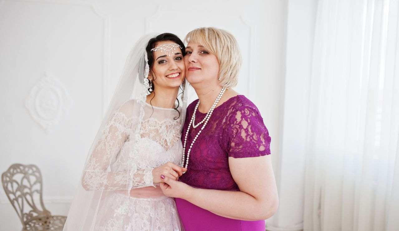 Sposa con mamma