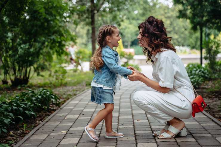 Mamma e figlia Prima Comunione