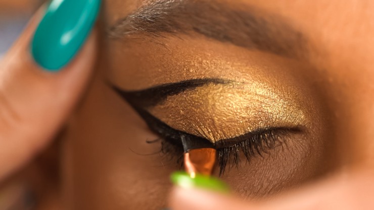 Make up occhi bronze